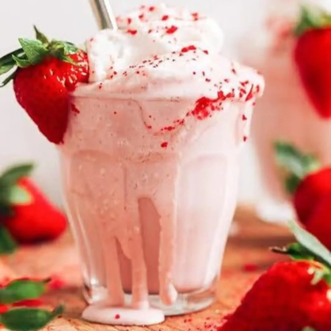 Summer Strawberry Milkshake